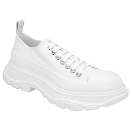 Alexander Mcqueen-Alexander McQueen Tread Sneaker 'White'-White
