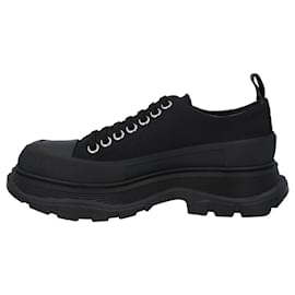 Alexander Mcqueen-Alexander McQueen Tread Sneaker 'Black'-Black