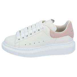 Alexander Mcqueen-Alexander McQueen Larry Sneaker 'White Pink'-White