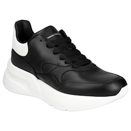Alexander Mcqueen-Alexander McQueen Court Sneaker 'Black'-Black