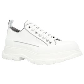 Alexander McQueen Tread Sneaker 'White Grey' White