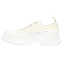 Alexander Mcqueen-Alexander McQueen Tread Sneaker 'Beige Grey'-Brown,Beige