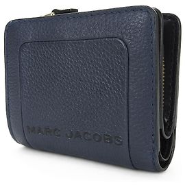MARC JACOBS M0015107 Leather Bifold Wallet Blue