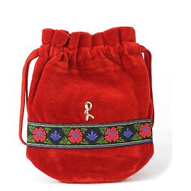 Bolsa de algodón Roberta di Camerino Roja