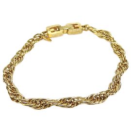 Pulseira de metal Givenchy Dourado