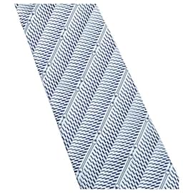 Gucci-Gucci Silk Tie-Blue