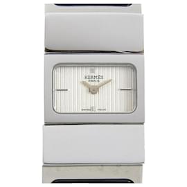 Hermès-Hermes SS Quartz Watch L01 210 110-Silvery