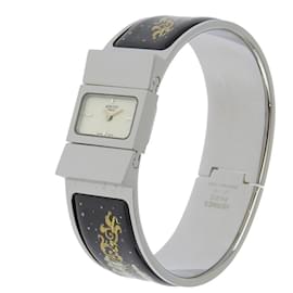 Hermès-Hermes SS Quartz Watch L01 210 110-Silvery