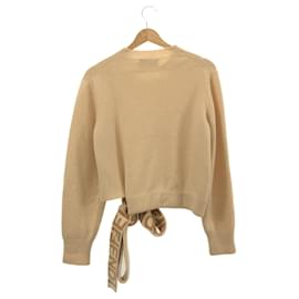 Fendi-Fendi Wool Sweater Beige Women-Beige