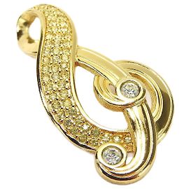Christian Dior Pendant Top Golden