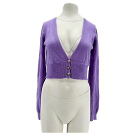 Autre Marque Loulou studio tops T.International M Cachemire Violet