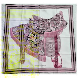 Hermès-Hermès square saddle of the steppes-Multiple colors