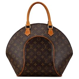 Louis Vuitton-Louis Vuitton Brown Monogram Ellipse PM-Brown