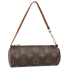 Louis Vuitton-LOUIS VUITTON Monogram Papillon Pouch LV Auth 90664-Monogram