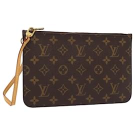 Louis Vuitton-LOUIS VUITTON Monogram Neverfull MM Pouch Accessory Pouch LV Auth 89659-Monogram