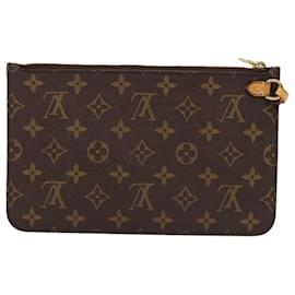 Louis Vuitton-LOUIS VUITTON Monogram Neverfull MM Pouch Accessory Pouch LV Auth 89659-Monogram