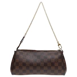 Louis Vuitton-LOUIS VUITTON Damier Ebene Eva Shoulder Bag 2way N55213 LV Auth 91666-Other