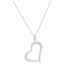 Collar Piaget 'Corazón' en oro blanco, diamantes. Otro