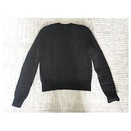 Chanel-Chanel lucky charm cashmere sweater knitwear-Black