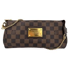 Louis Vuitton Clutch Eva de lona Damier Ebene Multicolor