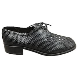 J.M. WESTON-Lace ups-Black