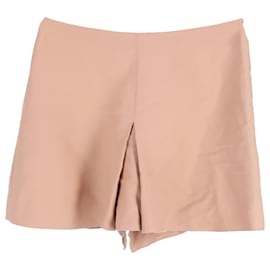 Lanvin-Lanvin Shorts in Nude Cotton-Brown,Flesh