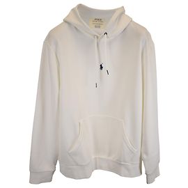 Sudadera Polo Ralph Lauren Central Player Logo en algodón blanco Blanco