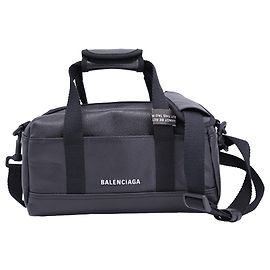 Balenciaga Explorer Small Duffle Bag in Black Leather Black