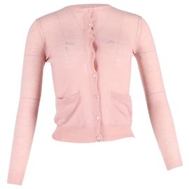 Cardigan à boutons Joseph en cachemire rose Rose