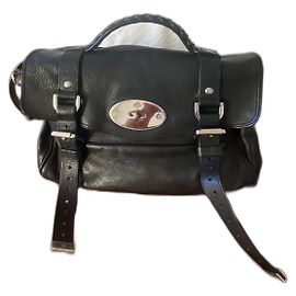 Mulberry Alexa Polished Buffalo Noir