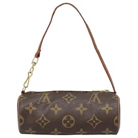 Louis Vuitton-LOUIS VUITTON Monogram Papillon Pouch LV Auth 91381-Monogram