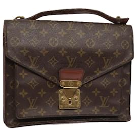 Louis Vuitton-LOUIS VUITTON Monogram Monceau 28 Hand Bag 2way M51185 LV Auth bs18052-Monogram