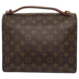 Louis Vuitton-LOUIS VUITTON Monogram Monceau 28 Hand Bag 2way M51185 LV Auth bs18052-Monogram