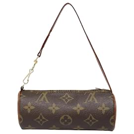 Louis Vuitton-LOUIS VUITTON Monogram Papillon Pouch LV Auth 89645-Monogram