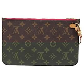 Louis Vuitton-LOUIS VUITTON Monogram Neverfull MM Pouch Accessory Pouch LV Auth 90074-Monogram