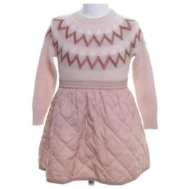 Moncler Wollkleid Rosa Mädchen 4 Jahre Pink