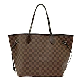 Louis Vuitton-Louis Vuitton Damier Neverfull MM Tote Bag-Damier ebene