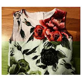 Dolce & Gabbana-Robes fille-Multicolore