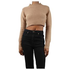 Max Mara Pull en cachemire beige court - taille S Beige