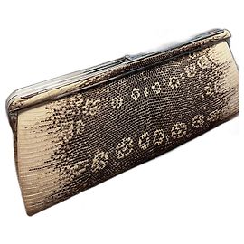 Emanuel Ungaro Clutch Argento D'oro