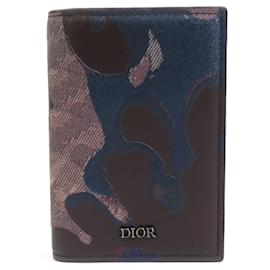 Christian Dior-Christian Dior Multicolor Leather Card Case-Multiple colors