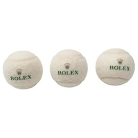 Rolex-NEW LOT OF 3 TENNIS BALLS ROLEX WATCHES + BOX SET OF 3 BALLS WITH BOX-White