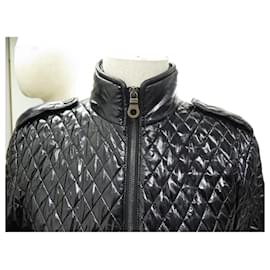 Chanel-CHANEL JACKET QUILTED DOWN COAT P42148V30578 S 36 COAT JACKET-Black