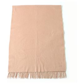 Xale de cabelo de camelo bebê Max Mara com logotipo bordado Bege