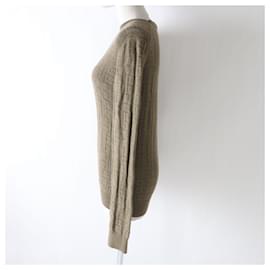 Hermès-Hermes Virgin Wool Loungewear Knit 36-Khaki