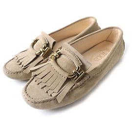 Tod's Suede Leather Driving Shoes 36 Other