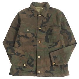 Louis Vuitton x Supreme Monogram Camo Denim Jacket Khaki