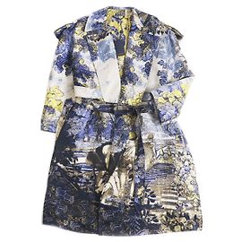 Louis Vuitton Trench Coat Navy Blue 50 Navy blue