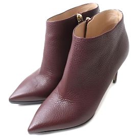 Nome do produto oficial Valentino Botas de couro Bordeaux