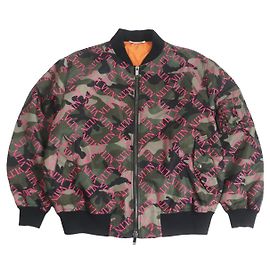 Giacca bomber camouflage Valentino khaki 44 Cachi